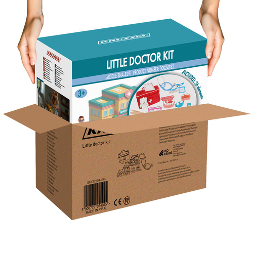 Children's Medical Set – Little Doctor Dentist & First Aid Kit by KRUZZEL (WNDR24782) - Image 7