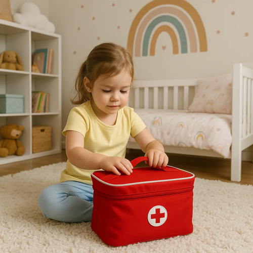 Children's Medical Set – Little Doctor Dentist & First Aid Kit by KRUZZEL (WNDR24782) - Image 3