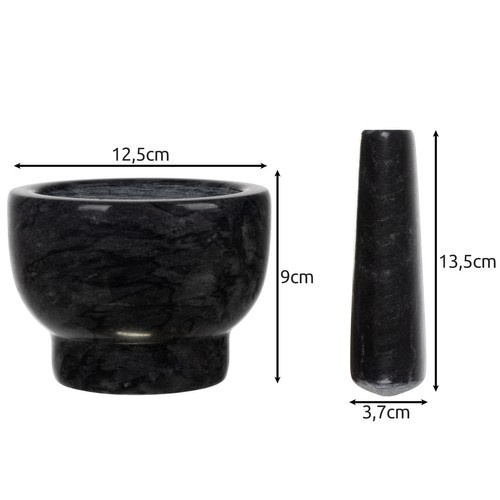 Marble Mortar and Pestle – Natural Stone Grinder for Herbs and Spices (WNDR24576) - Image 10