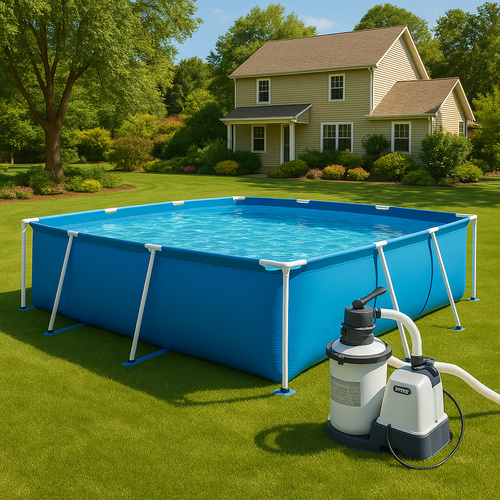 Intex Sand Filter Pump 3500 l/h – Model 26642 (WNDR25170) - Image 2