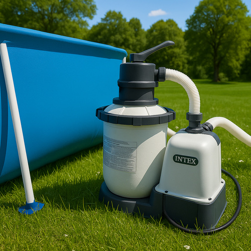 Intex Sand Filter Pump 3500 l/h – Model 26642 (WNDR25170) - Image 3