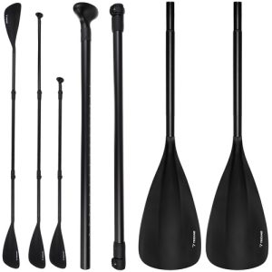 TRIZAND 2in1 Adjustable SUP & Kayak Paddle – 4-Piece, Foldable, 229 cm (WNDR25261)