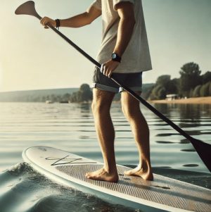 TRIZAND 2in1 Adjustable SUP & Kayak Paddle – 4-Piece, Foldable, 229 cm (WNDR25261)
