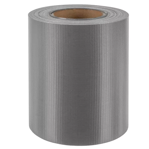 GARDLOV Strong Fence Tape 450g/m² for Panel Fence + 25 Mounting Clips – 19 x 3500 cm, Grey (WNDR23697) - Image 11