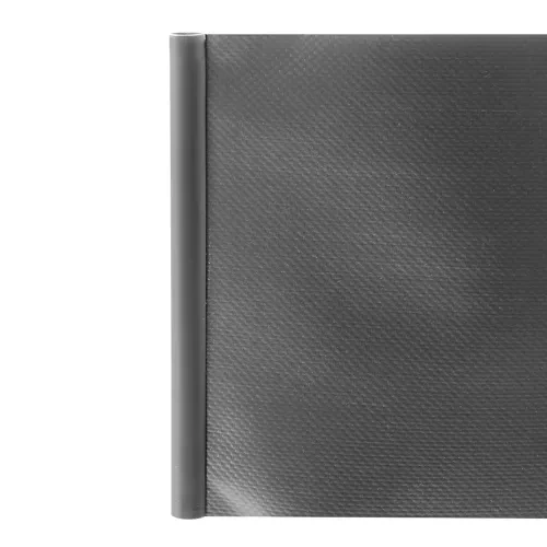 GARDLOV Strong Fence Tape 450g/m² for Panel Fence + 25 Mounting Clips – 19 x 3500 cm, Grey (WNDR23697) - Image 6
