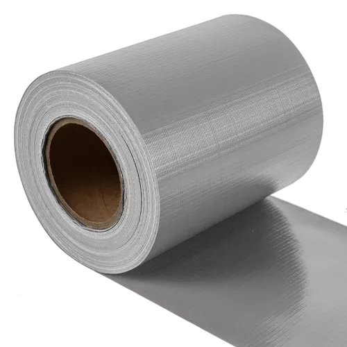 GARDLOV Strong Fence Tape 450g/m² for Panel Fence + 25 Mounting Clips – 19 x 3500 cm, Grey (WNDR23697) - Image 10