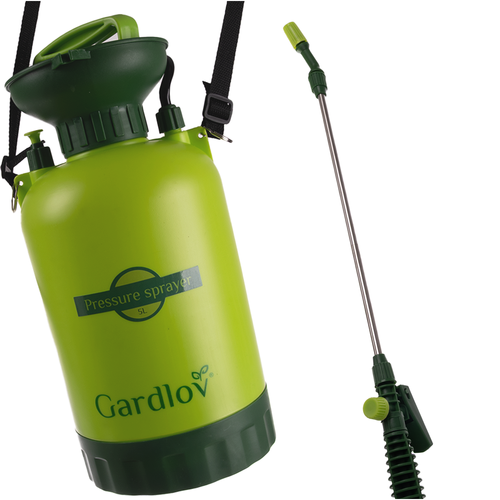 GARDLOV 5L Hand-Held Garden Pressure Sprayer with 40 cm Lance and 110 cm Hose (WNDR25581) - Image 4