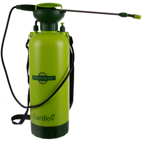 GARDLOV 8L Hand-Held Garden Pressure Sprayer with 40 cm Lance and 100 cm Hose (WNDR25430) - Image 3