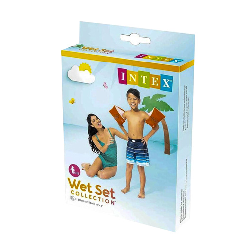Intex Inflatable Swimming Armbands for Children (Age 6-12) – Red Large Size 30x15 cm (WNDR25157) - Image 6