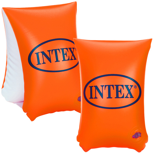 Intex Inflatable Swimming Armbands for Children (Age 6-12) – Red Large Size 30x15 cm (WNDR25157)