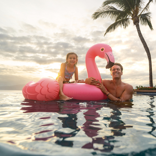 Intex Inflatable Flamingo Lounger for Pool & Beach – Large Pink, Model 57558 (WNDR25165) - Image 2