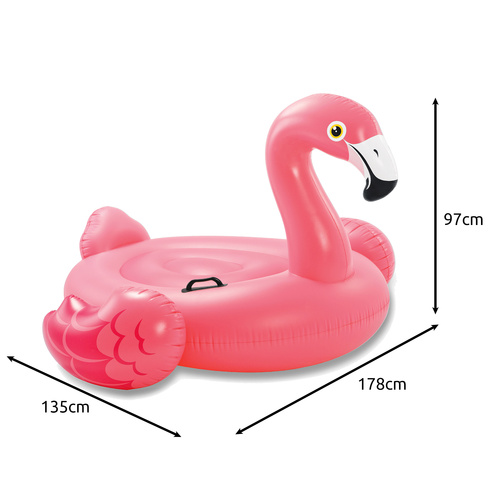 Intex Inflatable Flamingo Lounger for Pool & Beach – Large Pink, Model 57558 (WNDR25165) - Image 5