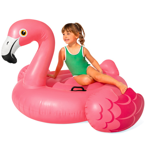 Intex Inflatable Flamingo Lounger for Pool & Beach – Large Pink, Model 57558 (WNDR25165)
