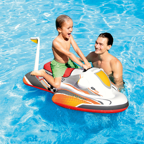 INTEX Inflatable Water Scooter for Children – Jet Ski Swimming Mattress, Model 57520 (WNDR25164) - Image 5
