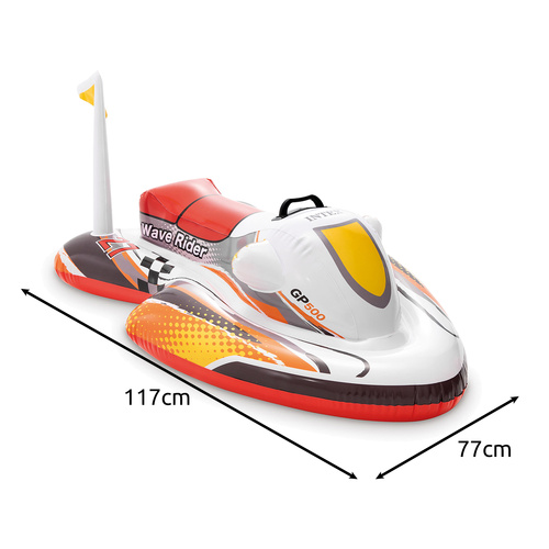 INTEX Inflatable Water Scooter for Children – Jet Ski Swimming Mattress, Model 57520 (WNDR25164) - Image 8