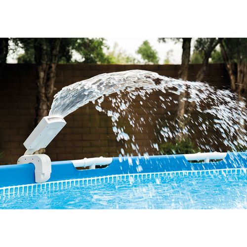 INTEX Pool Fountain with Colorful LED Lights – Universal LED Sprayer Water Curtain (WNDR25191) - Image 5