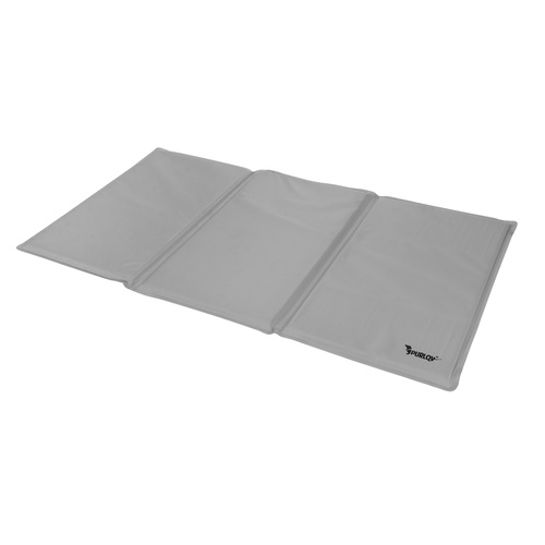 XXL 110x70cm Cooling Gel Mat for Dogs & Cats – Foldable, Waterproof, Gray – by PURLOV (WNDR25537) - Image 5
