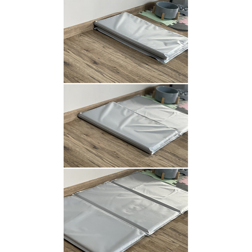 XXL 110x70cm Cooling Gel Mat for Dogs & Cats – Foldable, Waterproof, Gray – by PURLOV (WNDR25537) - Image 7