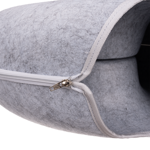 PURLOV Cat Bed – Anti-Stress Donut Tunnel for Cats and Ferrets (WNDR25810) - Image 9