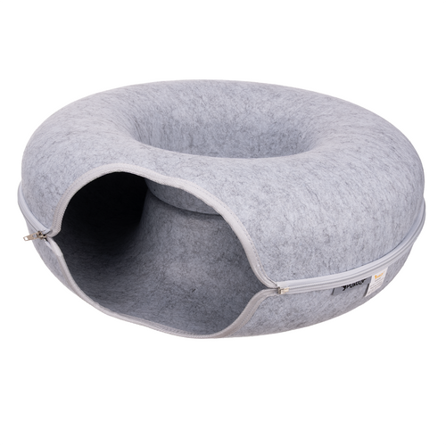 PURLOV Cat Bed – Anti-Stress Donut Tunnel for Cats and Ferrets (WNDR25810) - Image 11