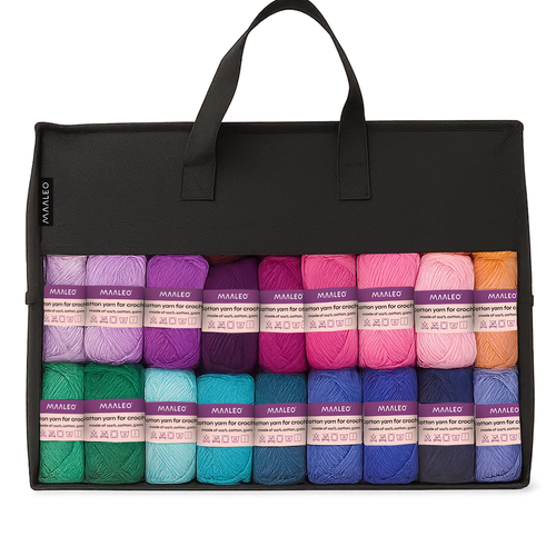 MAALEO 113-Piece Crochet Set with XXL Bag – Complete Starter & Advanced Kit (WNDR25885) - Image 9