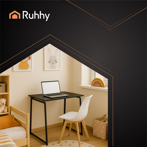 RUHHY Folding Desk – Sleek, Space-Saving, and Practical (WNDR26117) - Image 8