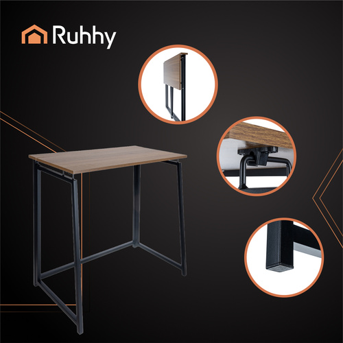 RUHHY Folding Desk – Space-Saving, Stylish, and Functional (WNDR26116) - Image 7