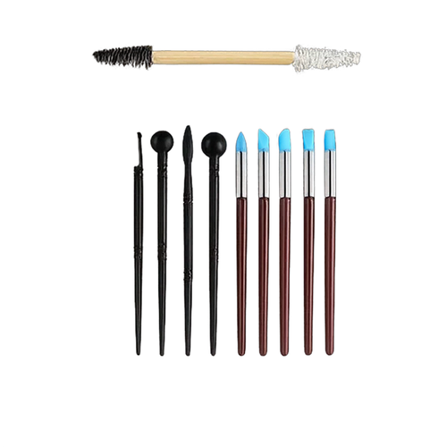 MAALEO XXL Clay Sculpting & Modeling Tool Set – 40 Pieces in a Roll-Up Case (WNDR26135) - Image 9