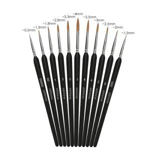 MAALEO 11-Piece Artistic Painting Brush Set with Stand – Master Every Stroke (WNDR26118)