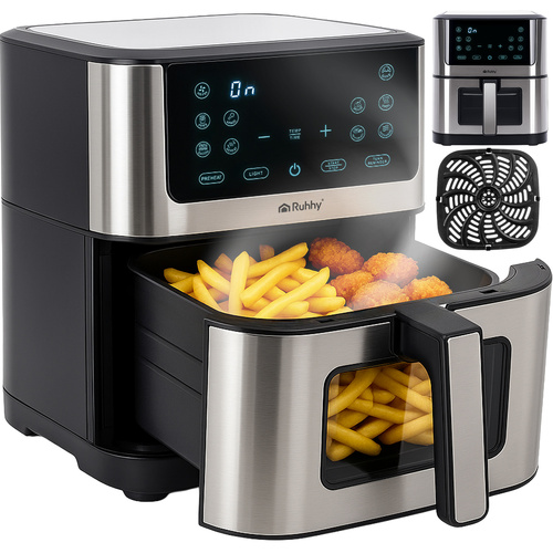 RUHHY XXL Air Fryer 8L – Healthy Cooking, Maximum Capacity, Zero Guilt (WNDR25512) - Image 11