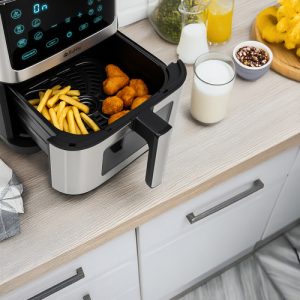 RUHHY XXL Air Fryer 8L – Healthy Cooking, Maximum Capacity, Zero Guilt (WNDR25512)