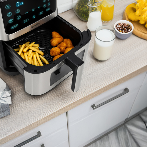 RUHHY XXL Air Fryer 8L – Healthy Cooking, Maximum Capacity, Zero Guilt (WNDR25512) - Image 2