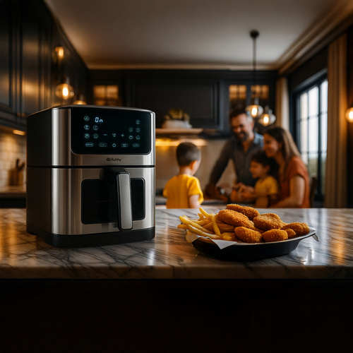 RUHHY XXL Air Fryer 8L – Healthy Cooking, Maximum Capacity, Zero Guilt (WNDR25512) - Image 12