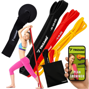 TRIZAND Resistance Bands Set – Train Anywhere, Anytime, at Any Level (WNDR25879)