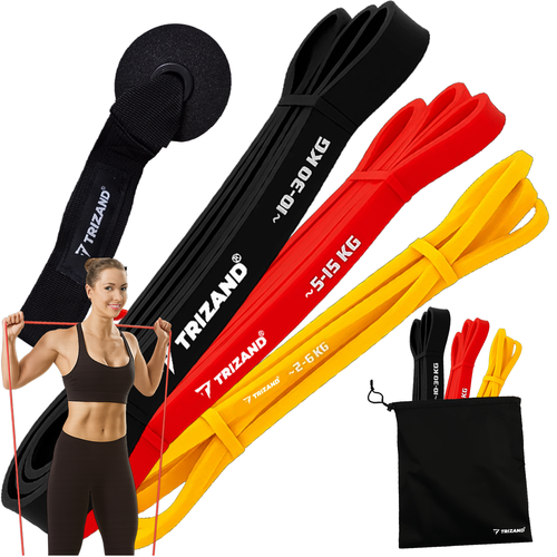 TRIZAND Resistance Bands Set – Train Anywhere, Anytime, at Any Level (WNDR25879) - Image 10