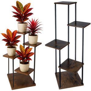 RUHHY 5-Tier Loft Standing Flower Stand – Vertical Elegance for Your Green Space (WNDR25998)