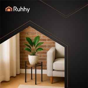 RUHHY Loft Standing Flower Stand – Stylish Display, Lasting Stability (WNDR26049)