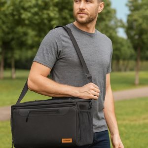 TRIZAND Large 30L Thermal Bag – Insulated Beach & Picnic Cooler (WNDR25635)