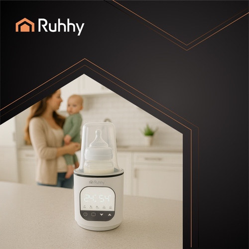 RUHHY 5in1 Bottle Warmer – Multifunctional Heating, Sterilizing & Defrosting for Baby Care (WNDR25962) - Image 4
