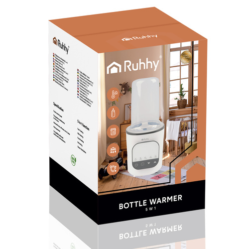 RUHHY 5in1 Bottle Warmer – Multifunctional Heating, Sterilizing & Defrosting for Baby Care (WNDR25962) - Image 5
