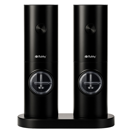 RUHHY Electric Pepper and Salt Mill Set (2 pcs) – Style, Precision, and Full Flavor (WNDR25558) - Image 3