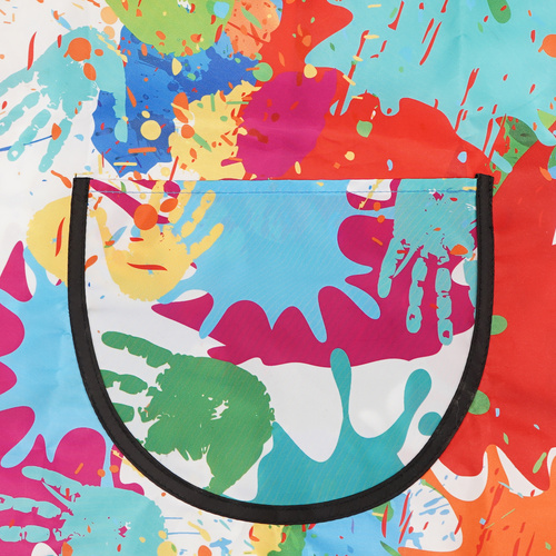 KRUZZEL Children's Waterproof Apron – For Painting, Cooking & Creative Fun (Ages 1–3) (WNDR26121) - Image 8