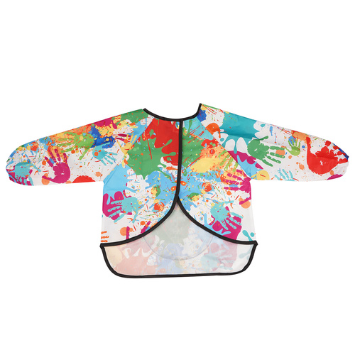 KRUZZEL Children's Waterproof Apron – For Painting, Cooking & Creative Fun (Ages 1–3) (WNDR26121) - Image 10