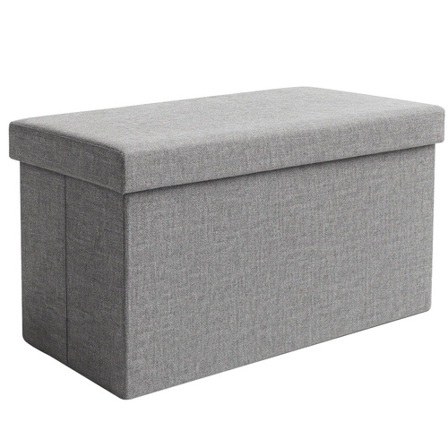 RUHHY Folding Pouf with Storage – XL Seat & Hidden Chest (WNDR25996) - Image 8