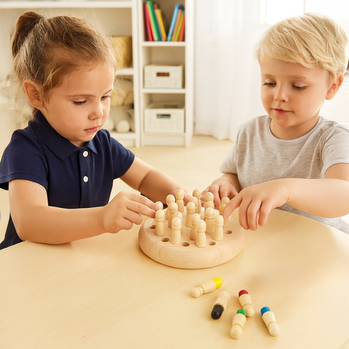 Classic Wooden Chess Set – Play, Learn, and Enjoy (WNDR26251) - Image 9