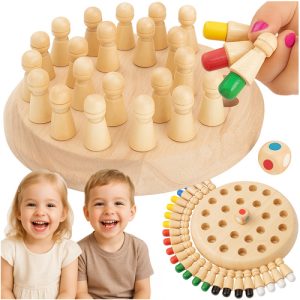Classic Wooden Chess Set – Play, Learn, and Enjoy (WNDR26251)