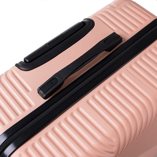 TRIZAND 3-Piece Travel Suitcase Set – Large, Medium & Small – Pink (WNDR26663) - Image 5