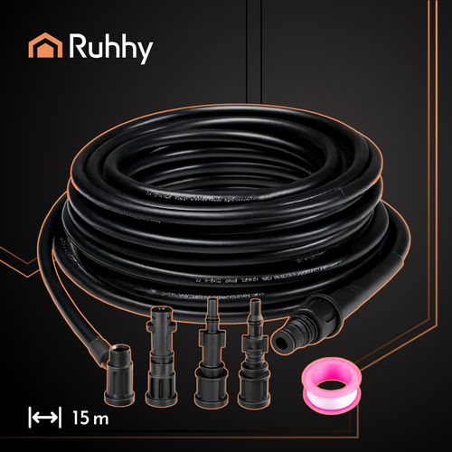 RUHHY Pipe & Surface Cleaning Hose – Power That Brings Back the Shine (WNDR26132) - Image 11