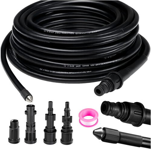 RUHHY Pipe & Surface Cleaning Hose – Power That Brings Back the Shine (WNDR26132) - Image 13
