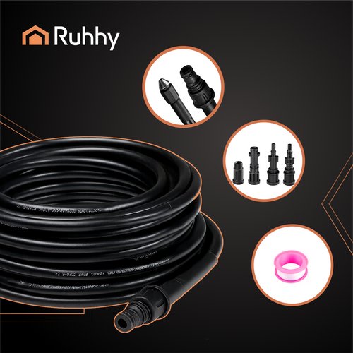 RUHHY Pipe & Surface Cleaning Hose – Power That Brings Back the Shine (WNDR26132) - Image 8